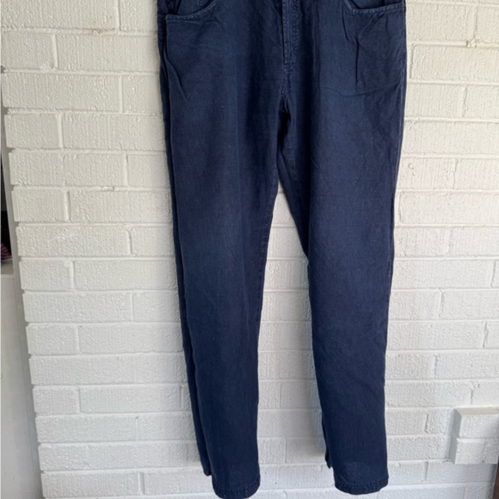 Etro Blue Chinos Modern Tapered Fit 38 Light